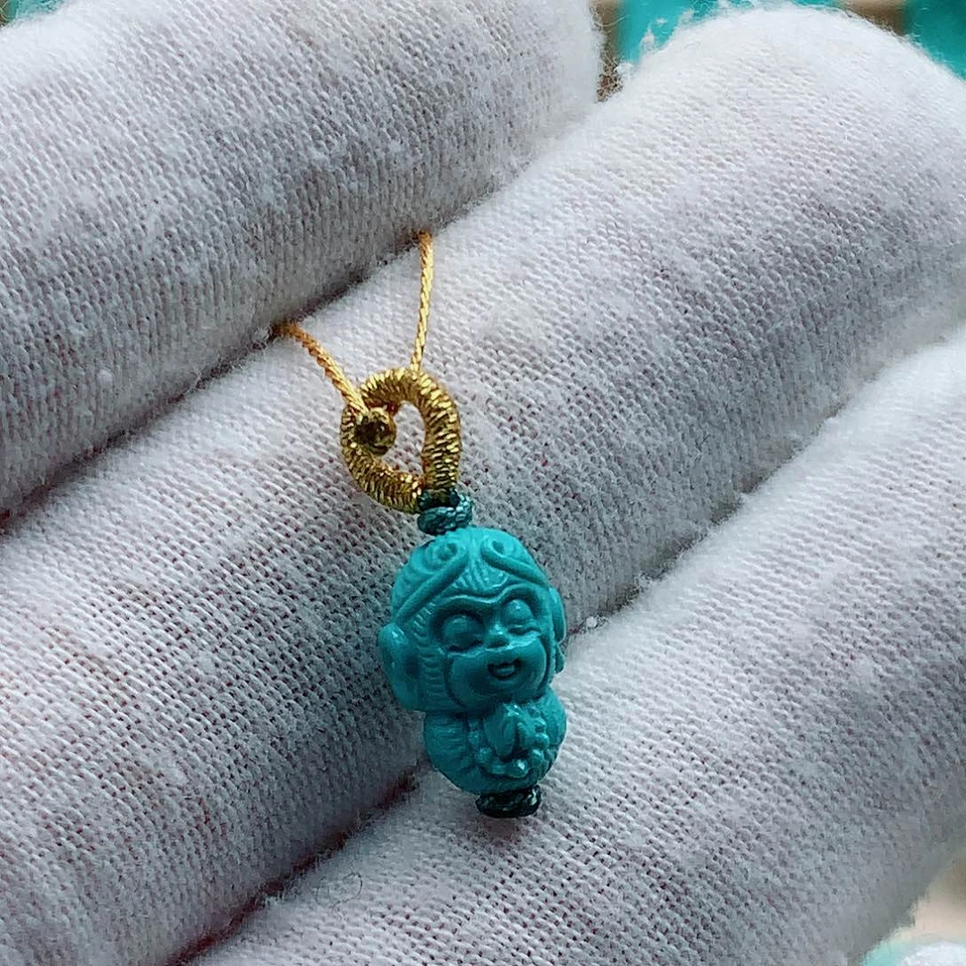 绿松石未镶嵌配饰