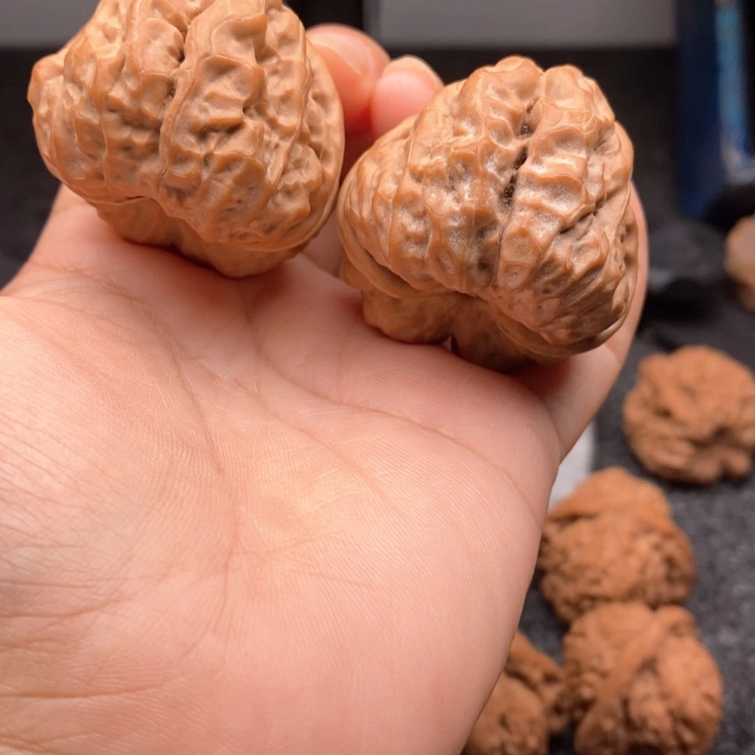 文玩核桃把件41蛤蟆头