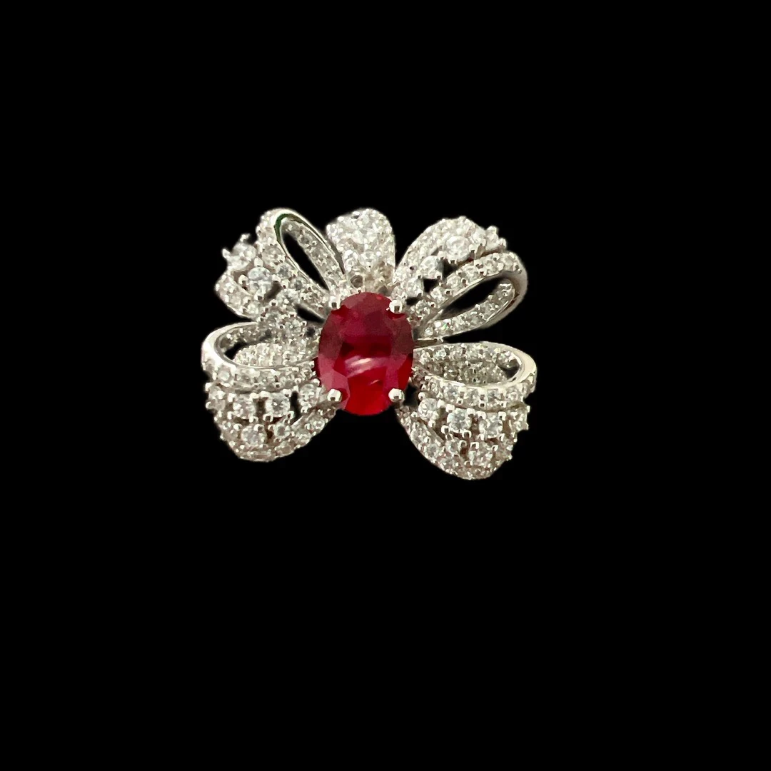 925银戒指 F1712时尚气质戒指