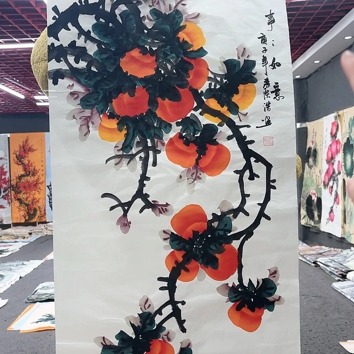 国画无一不是因为我不爱他才