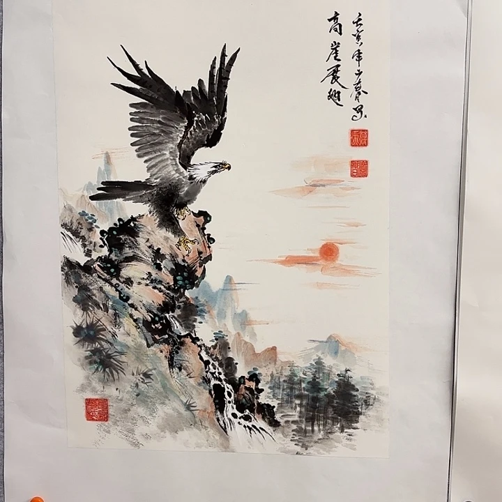 国画花鸟等多种鸟类和鸟类为