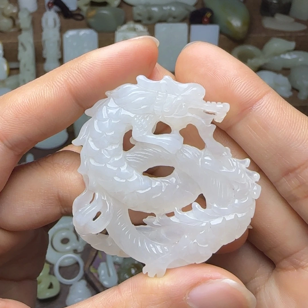 和田玉挂件未镶嵌冬****2