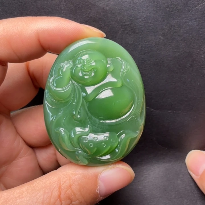 和田玉（碧玉）未镶嵌颈饰