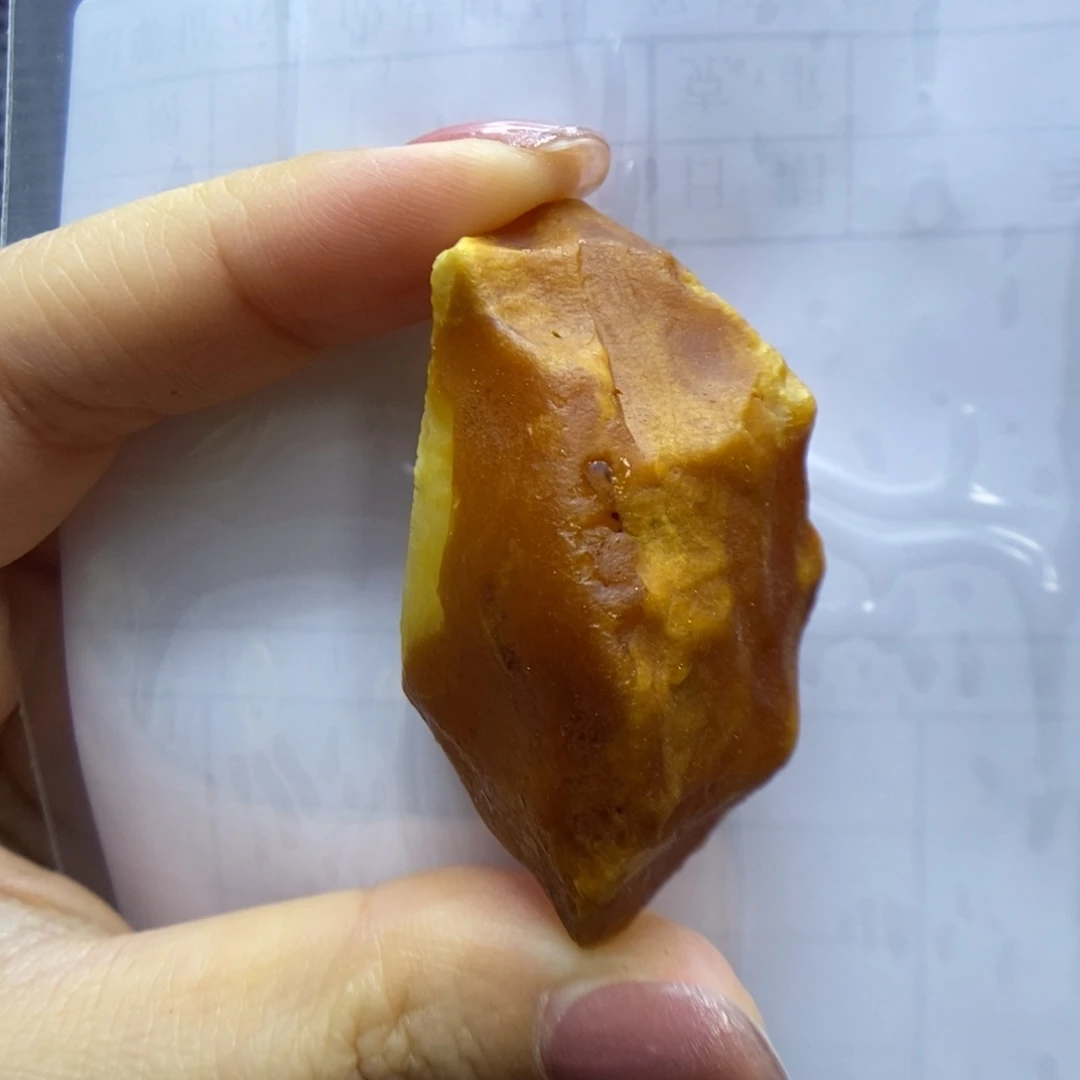 未镶嵌定制蜜蜡郎