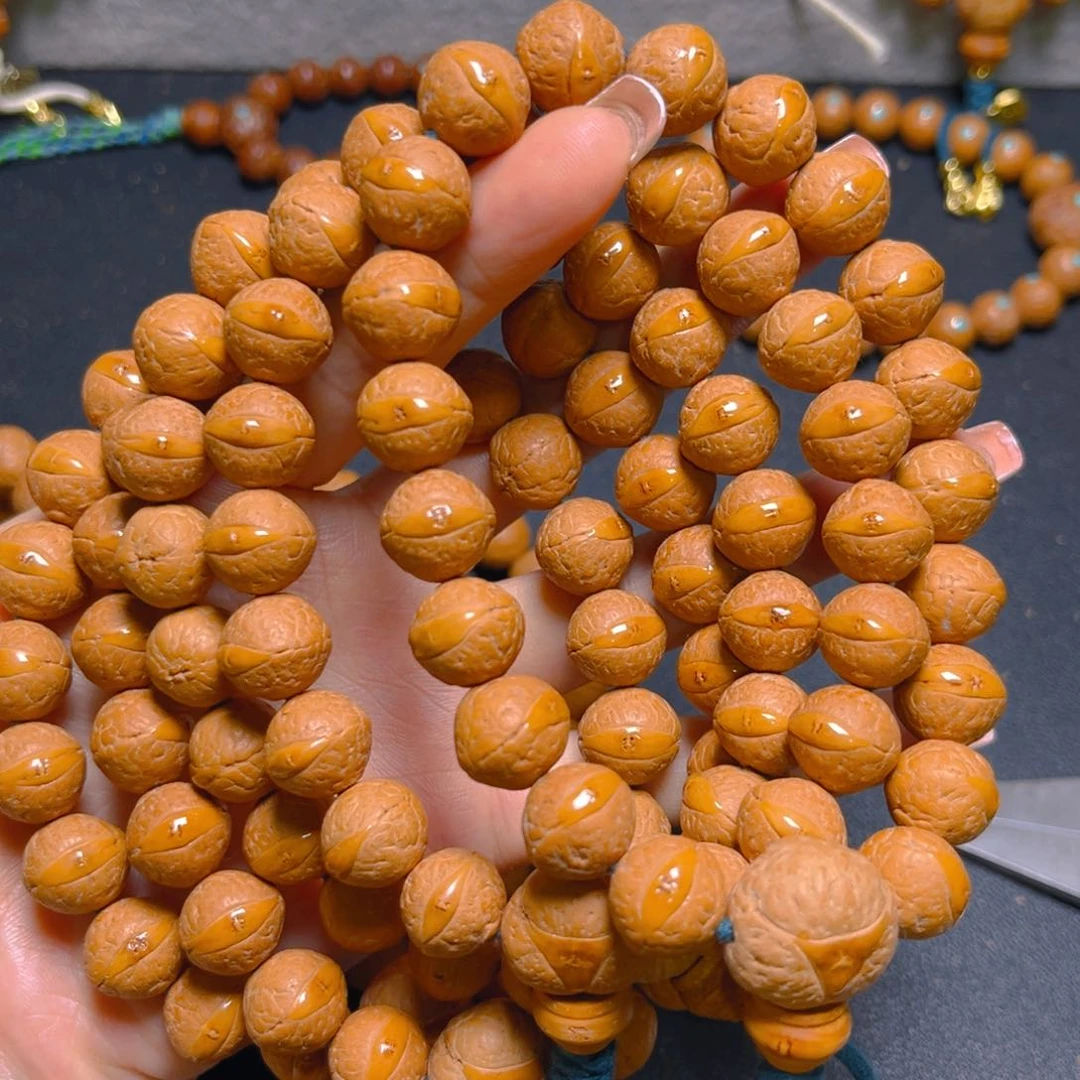 凤眼菩提吊坠13+mm精品手串