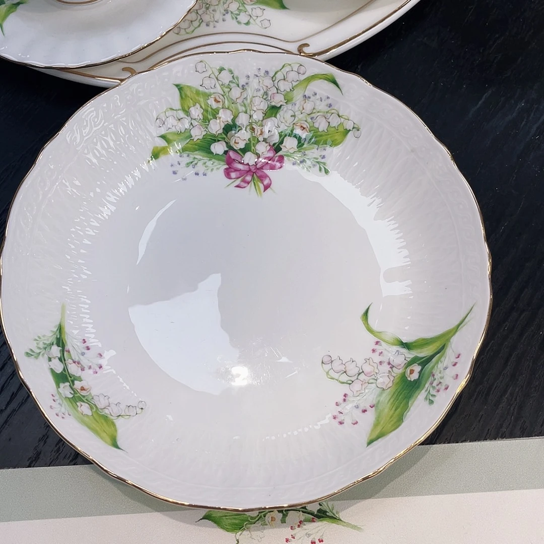 骨瓷8寸汤盘///////////