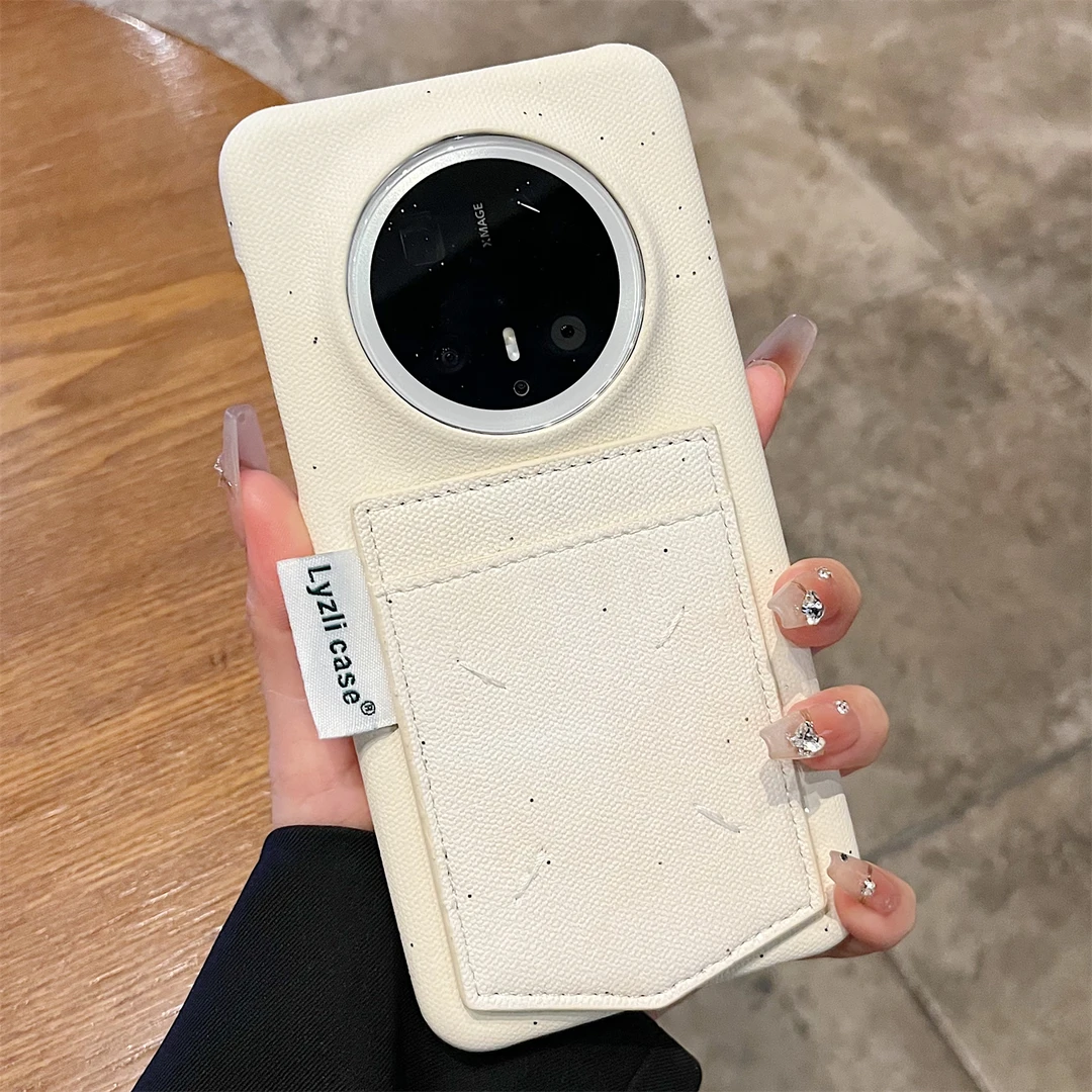 适用华为mate70pro+手机壳mate60pro闪粉牛仔纹一体插卡包Magic7p