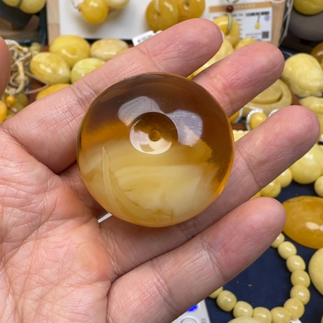 蜜蜡未镶嵌颈饰天然蜜蜡