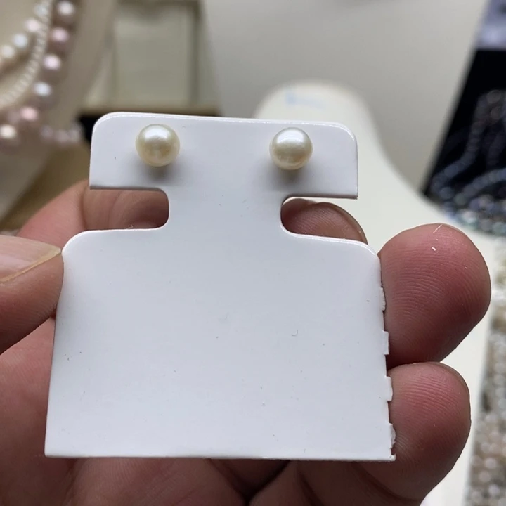 淡水珍珠银S925镶嵌颈饰