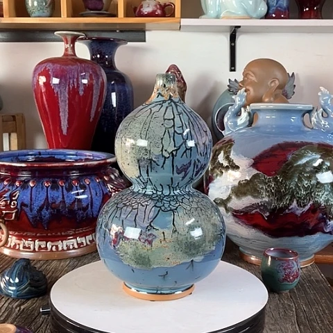 瓷片神垕镇钧瓷艺术