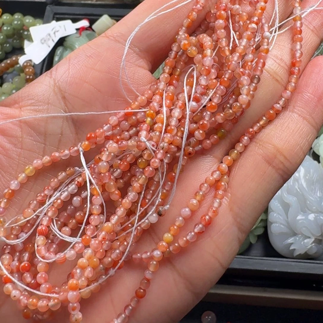 南红玛瑙未镶嵌珠宝奇石2.7左右发5条