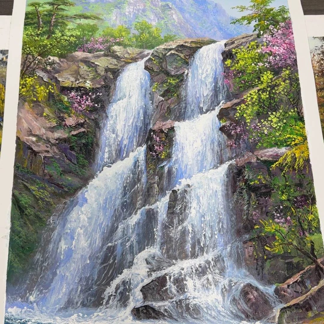 油画你在我心里是个