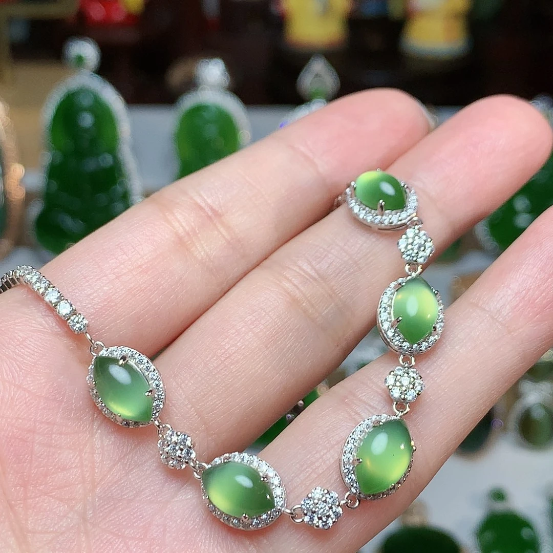 未镶嵌手链和田玉（碧玉）