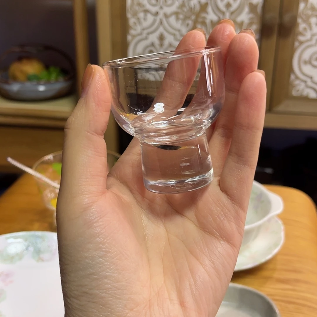 唯***_瓷片高脚杯清酒杯啊啊