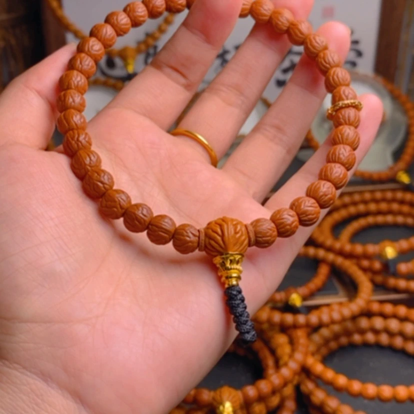 【闪购商品】手串桃核龙纹桃核