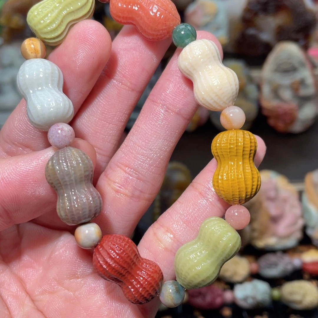 石英质玉未镶嵌手串