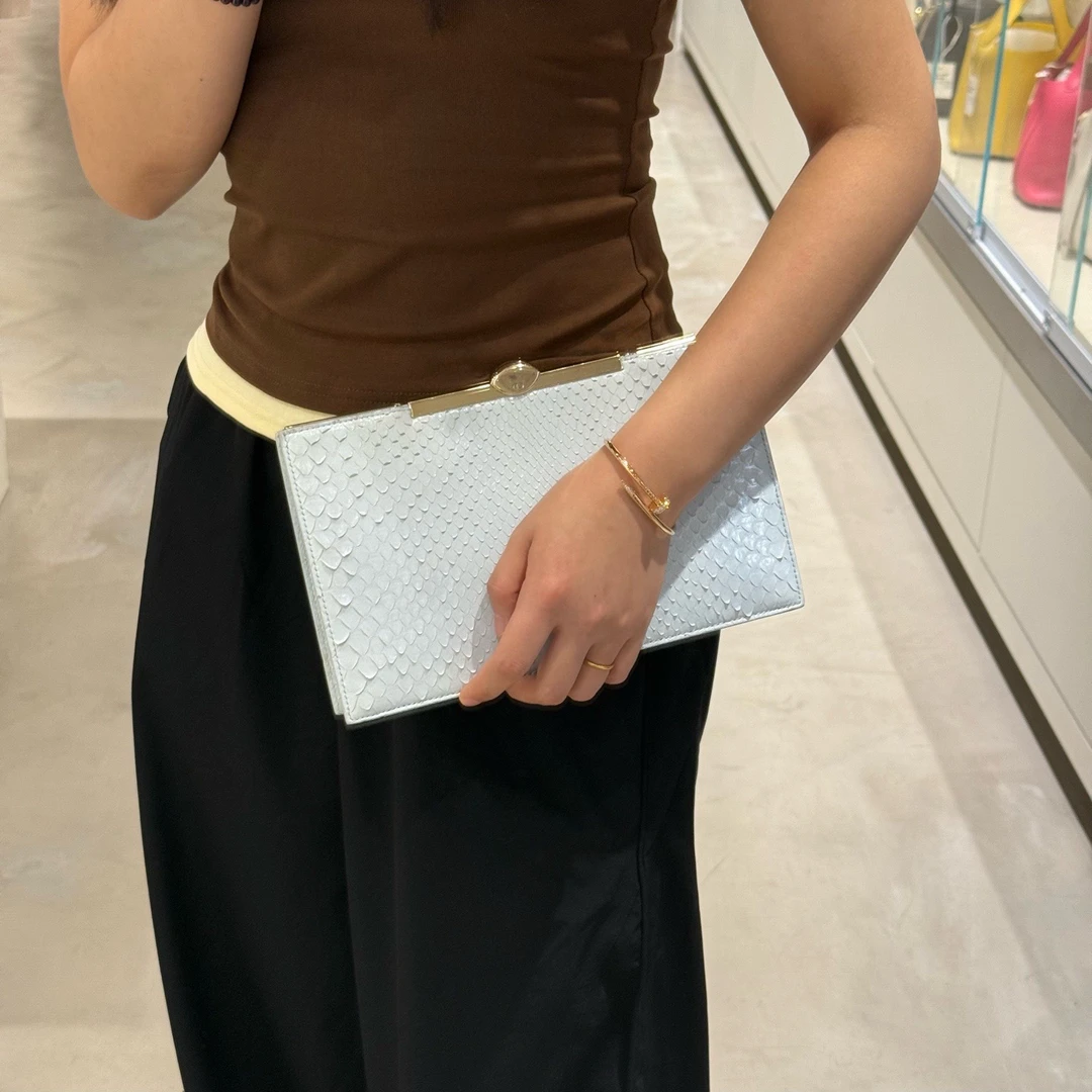 90新 DIOR/迪奥 迪奥 压纹手拿包晚宴包