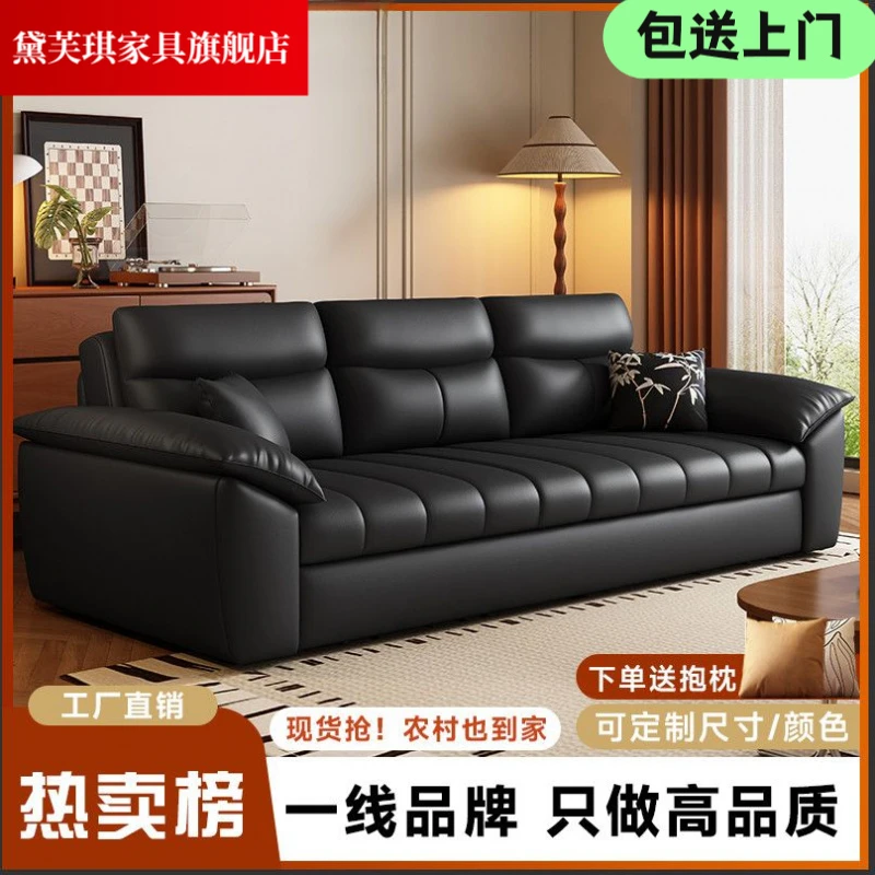 钢琴键皮艺沙发床客厅可折叠两用一体两用可储物可折叠伸缩沙发床
