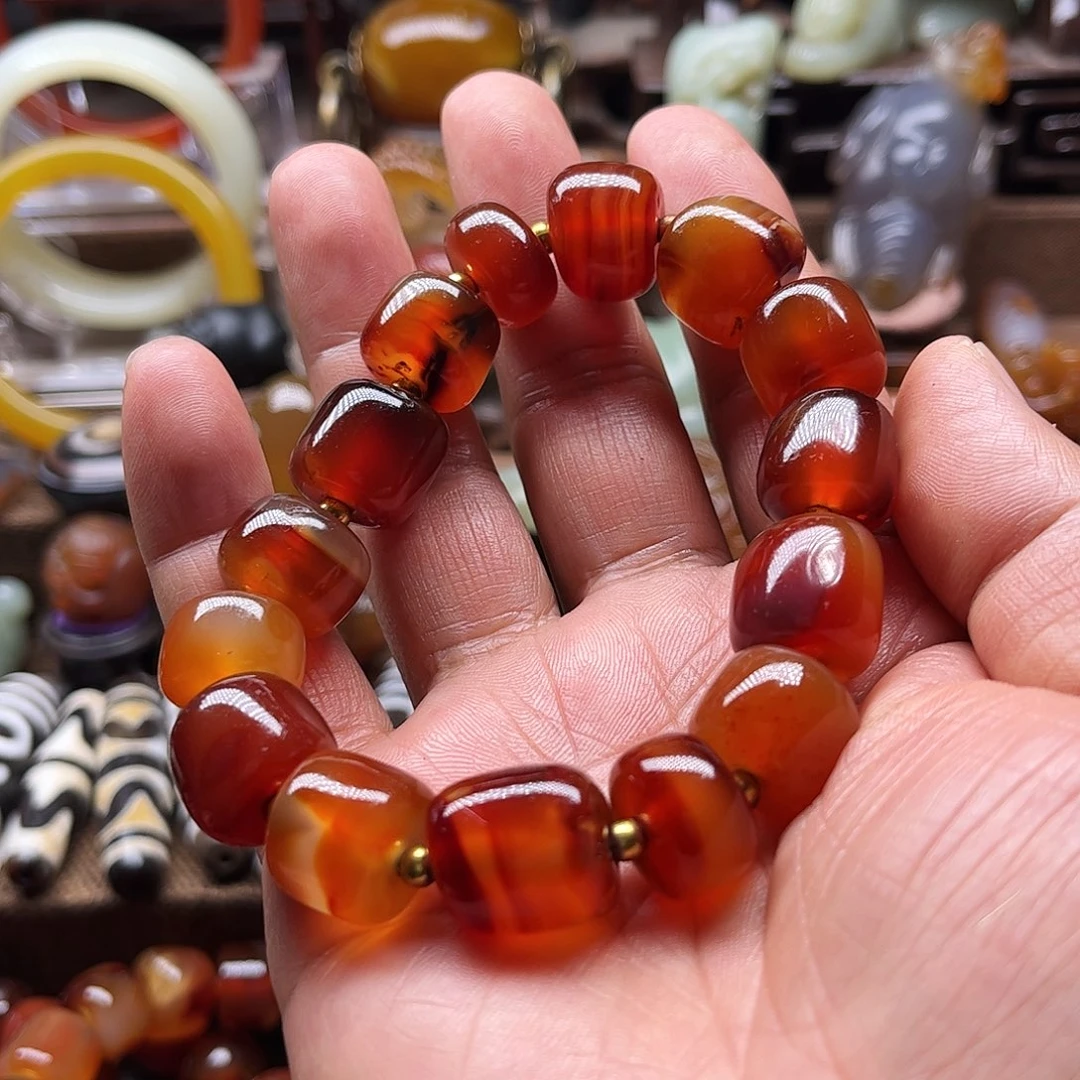 玛瑙/玉髓未镶嵌车挂