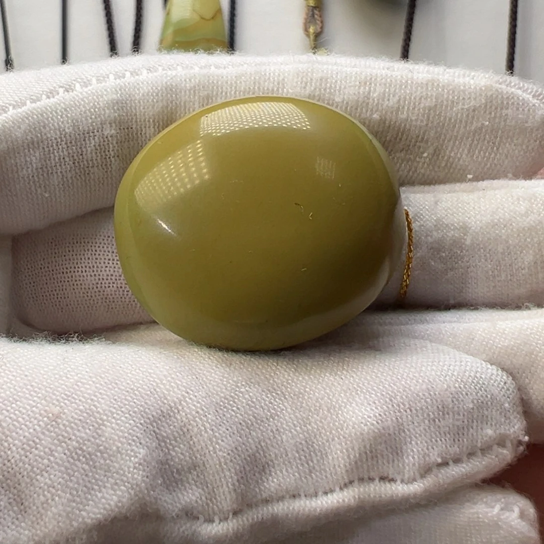 绿松石未镶嵌配饰糖豆