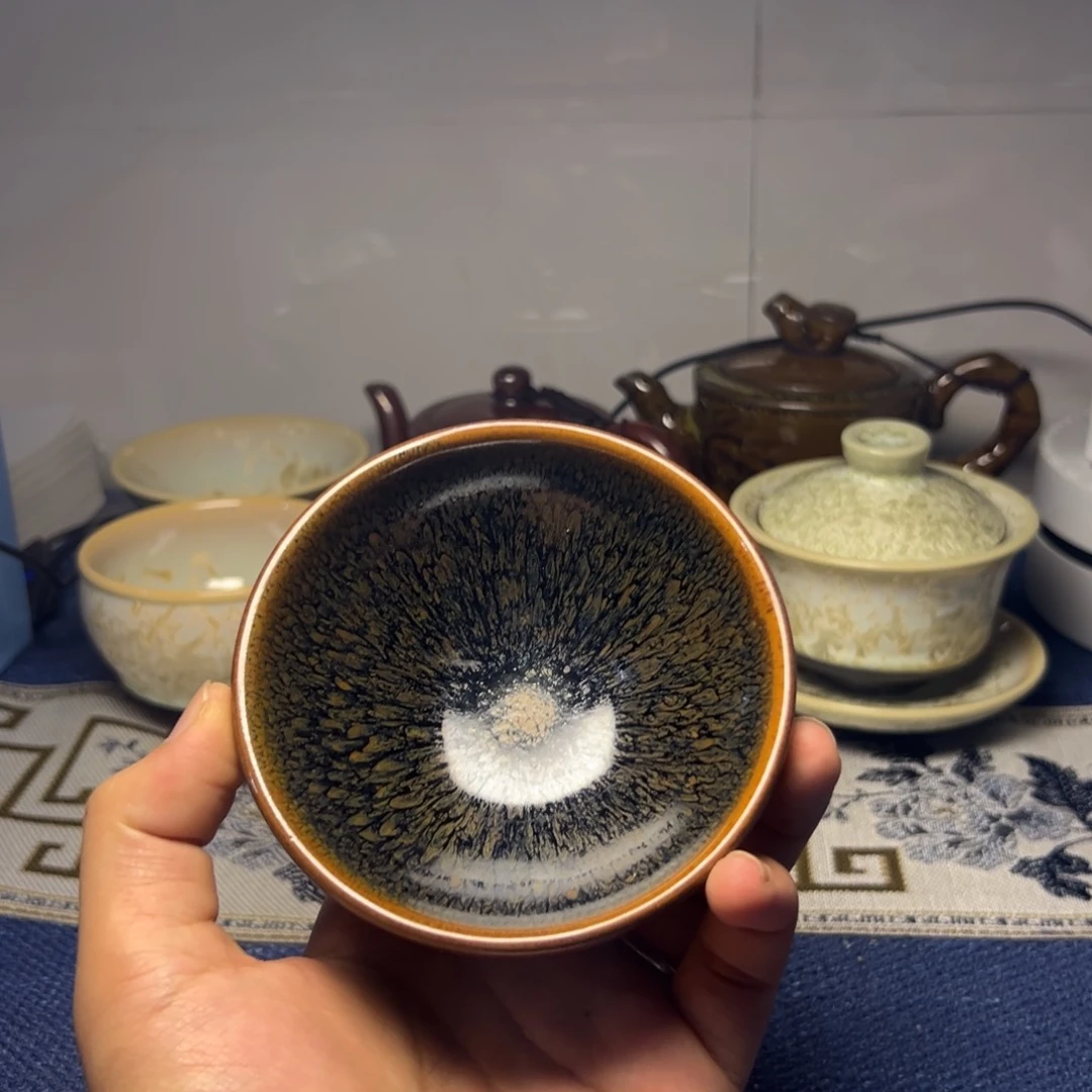 建阳建盏喝茶主人杯