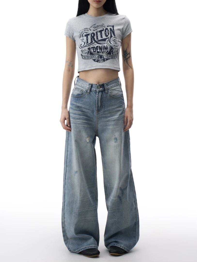 工厂尾货 夏季新款部分瑕疵牛仔裤【心想事成知足常乐】