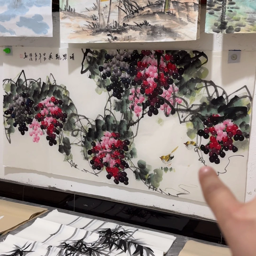 国画晓彤美术馆直播间