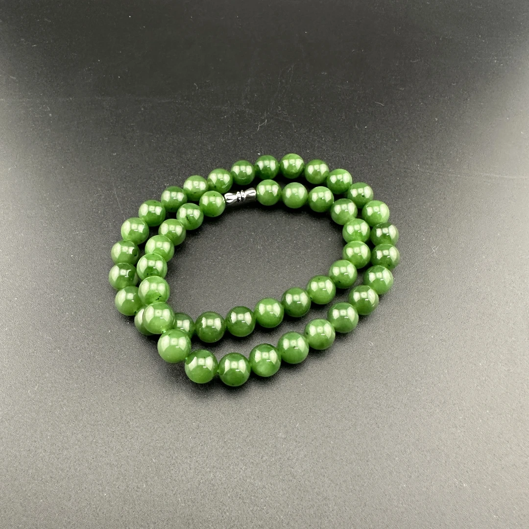 BY1010FMC标181 北玉精选 和田玉项链 多样性发货