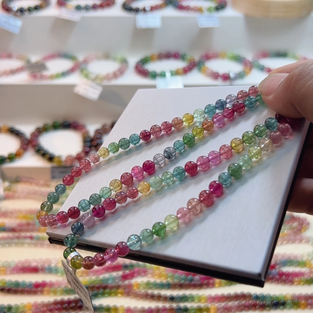 未镶嵌手链碧玺碧玺