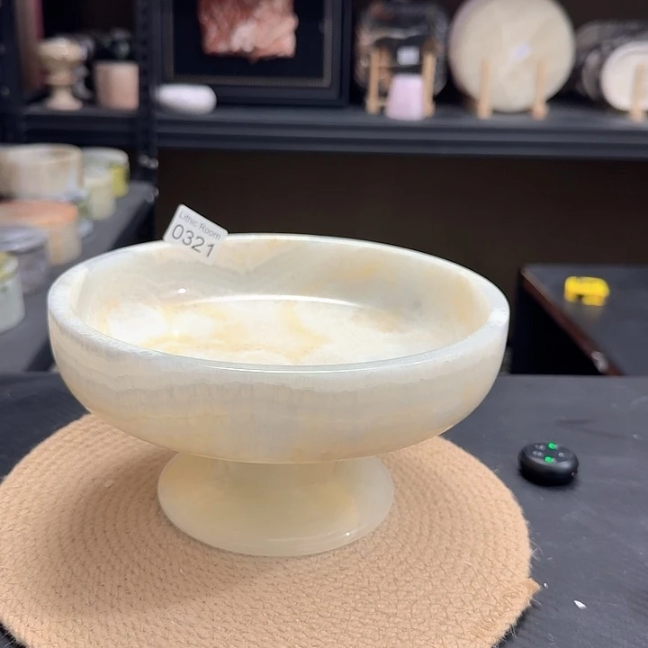 石材0321白玉果盘