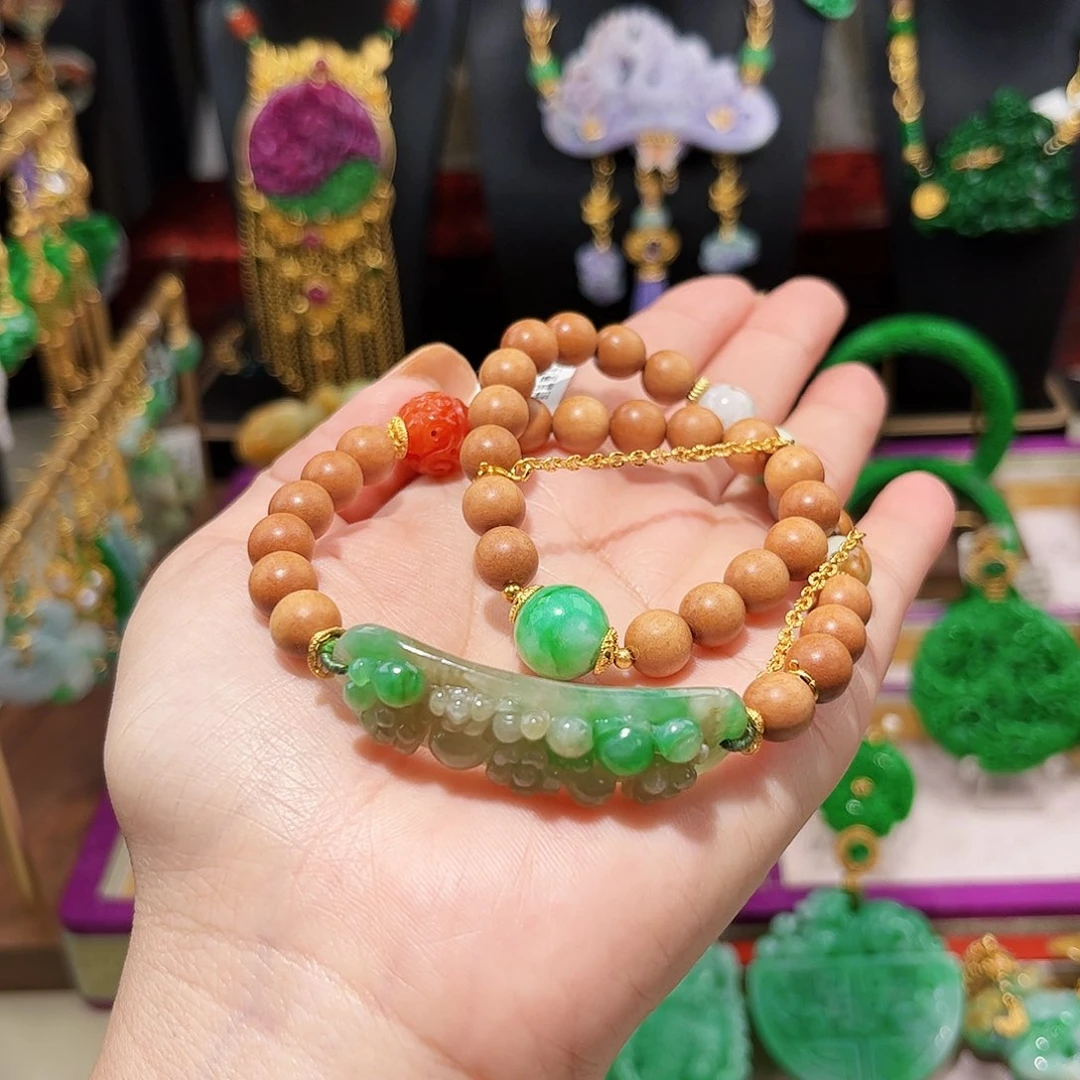 【闪购商品】翡翠项链未镶嵌翡翠