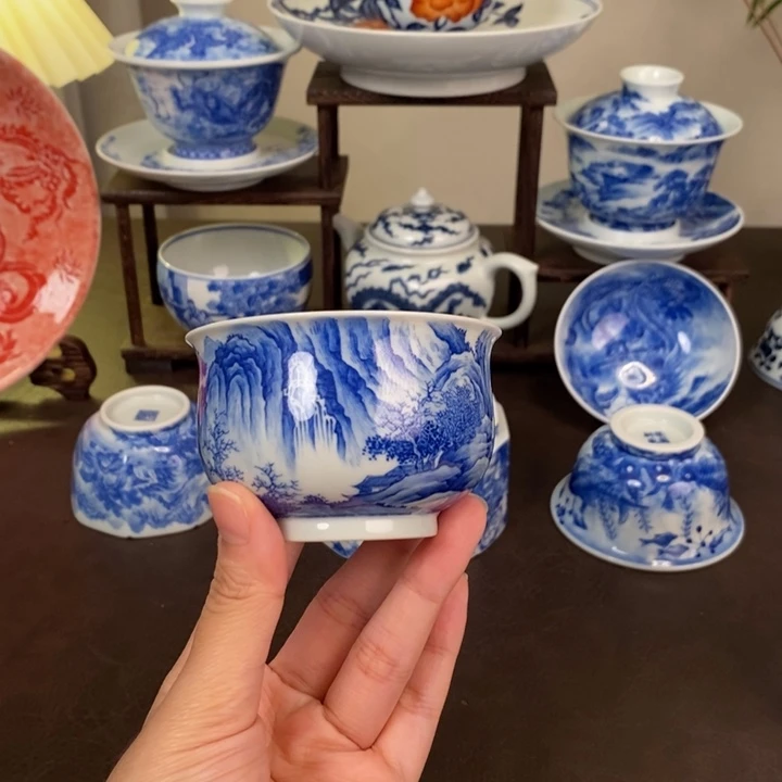 景德镇陶瓷手工手绘