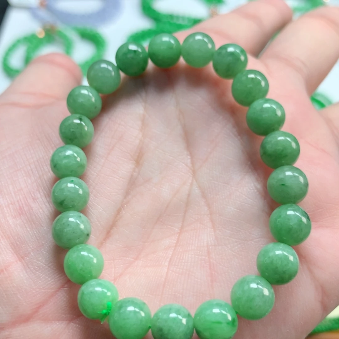 翡翠未镶嵌手链翡翠