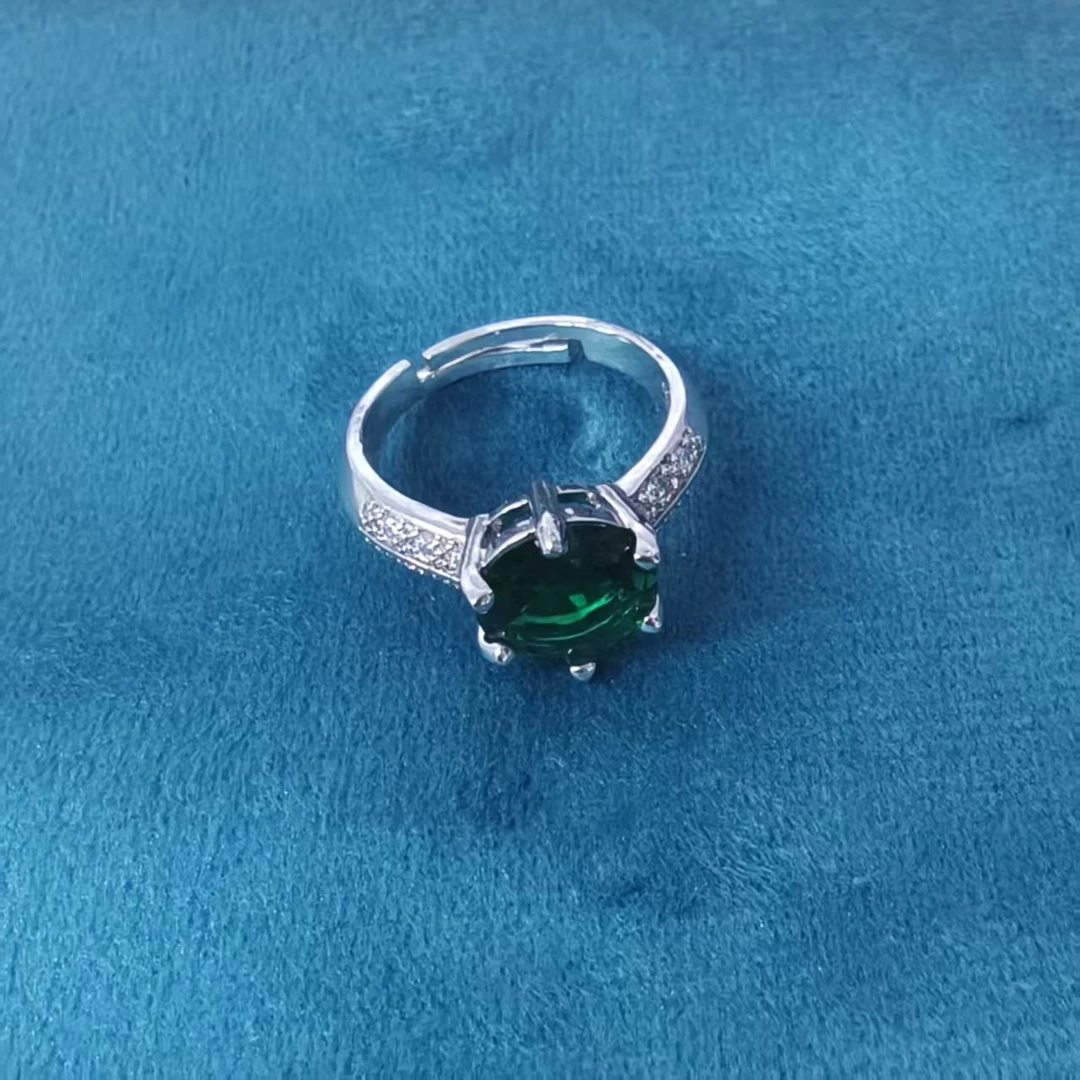 【ANNA严选】时尚精美高级精美绿首饰D037