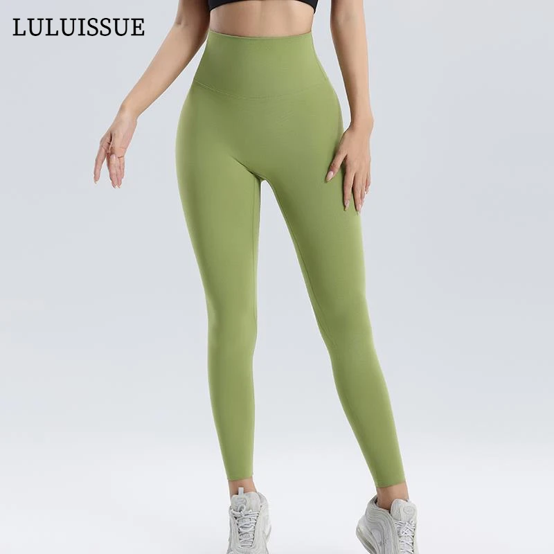 LULUISSUE瑜伽裤女裸感紧身打底高腰收腹外穿提臀跑步运动健一分