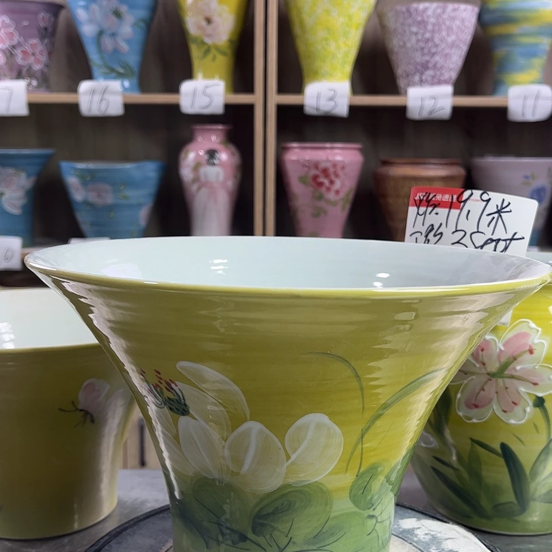 景德镇陶瓷花盆花盆