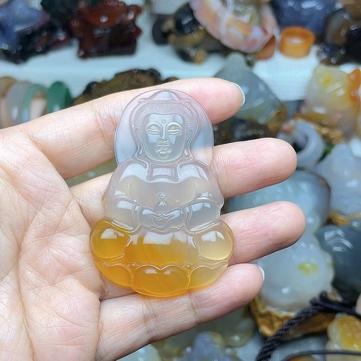 玛瑙/玉髓饰品未镶嵌用****3