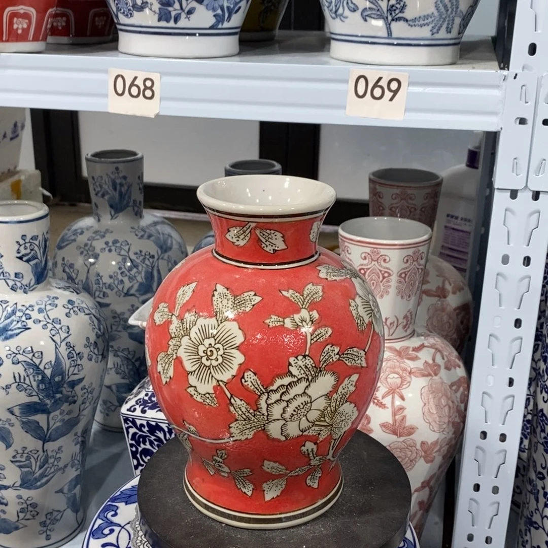 【闪购商品】摆件石榴花瓶瑕疵……