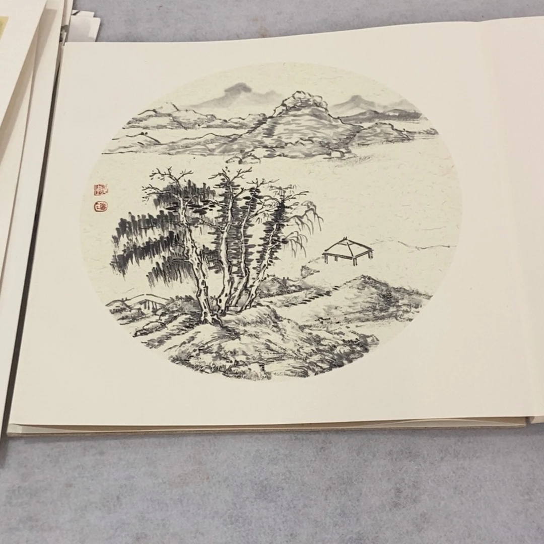 凯***～国画墨鱼精品墨鱼精品