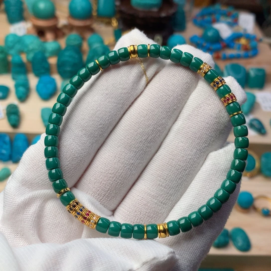 绿松石手串未镶嵌