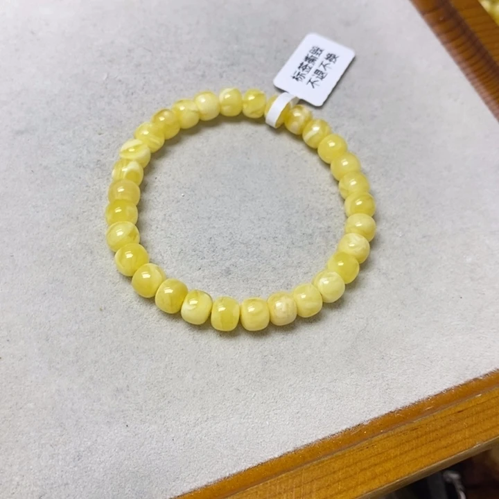 喆***喆裸石蜜蜡未镶嵌手串