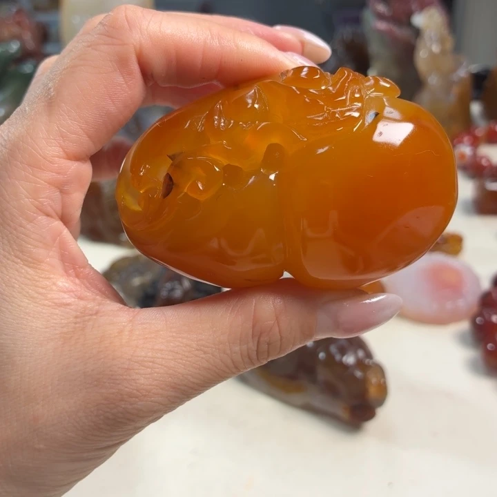 玛瑙/玉髓未镶嵌吊坠(不含链)