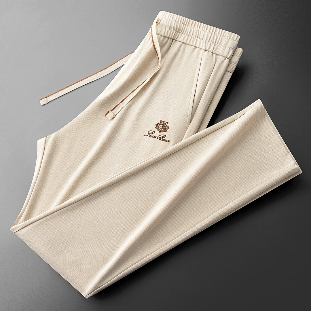 JOZDICE/纪治迪哲运动裤男款春夏舒适轻薄时髦显瘦清凉简约长裤