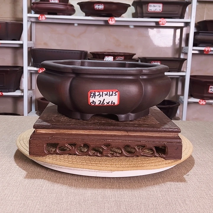 豆***子紫砂花盆紫砂花盆