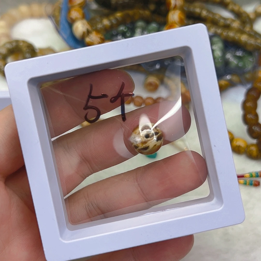 手串星月菩提51干白花1.2五个