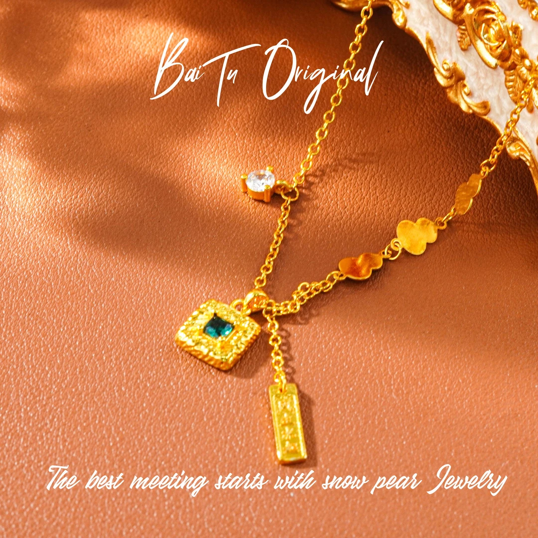 钛钢项链 【柏荼】♠ 时尚高定 YDX3483 项链·中长