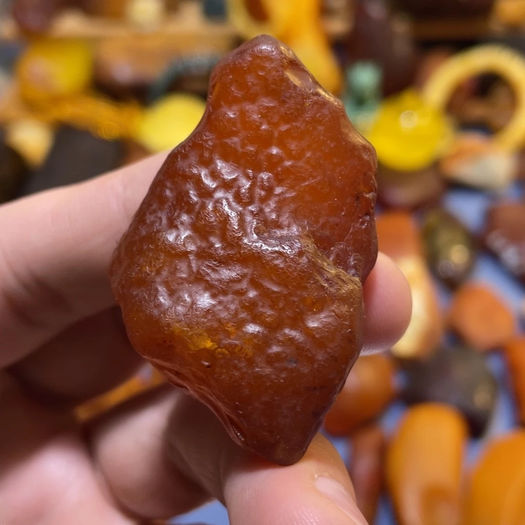 定制琥珀未镶嵌原矿