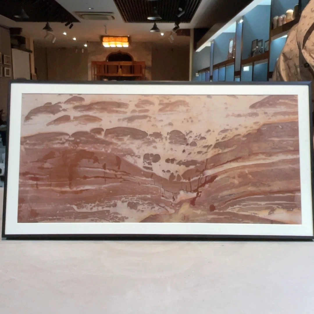 彩石三峡清江画面石