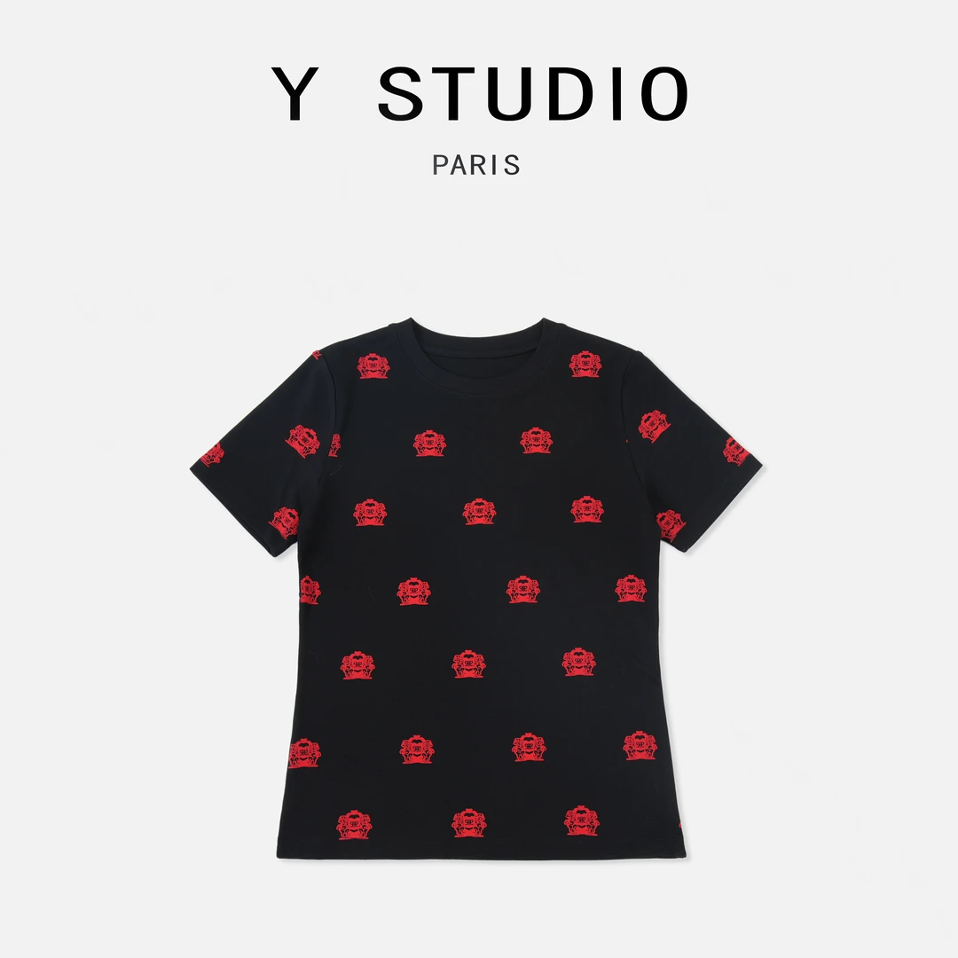 【大妮专属】（花开一季）2025春季设计款高街气质百搭短袖T恤设计款