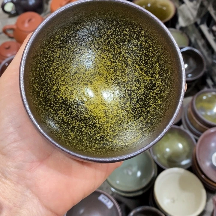 茶盏建阳建盏微瑕柴烧